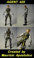 Agent 42X (Independent Comics) Custom Action Figure