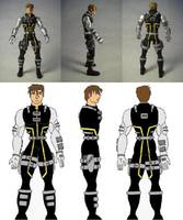 Agent 42X (Independent Comics) Custom Action Figure