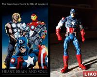 Ultimate Captain America (Superhero Showdown) Custom Action Figure