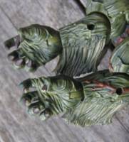 The Definitive Swamp Thing (Marvel Legends) Custom Action Figure [Extra arm showing the fingernail difference]