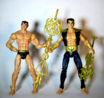 Namor - black costume (Marvel Universe) Custom Action Figure