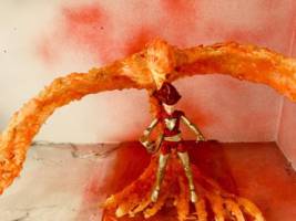 Dark Phoenix diorama (X-Men) Custom Diorama / Playset