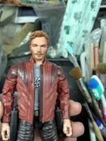 starlord marvel legends repaint headsculpt (Marvel Legends) Custom Action Figure