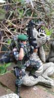 Lt Falcon In the field (G.I. Joe) Custom Diorama / Playset