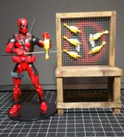 Deadpool Weapon Rack (Marvel Legends) Custom Diorama / Playset