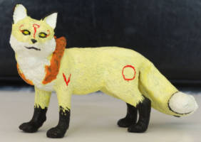 Kitsune, Fox shape (TMNT IDW) (Teenage Mutant Ninja Turtles) Custom Miniature / Figurine
