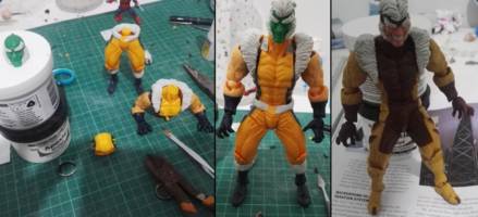 Sabretooth Revoltech (Marvel) Custom Action Figure