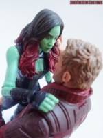 Gamora (Marvel Legends) Custom Action Figure [Gamora custom action figure with Star-Lord]