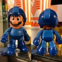 Mega Man Mario (Nintendo) Custom Action Figure