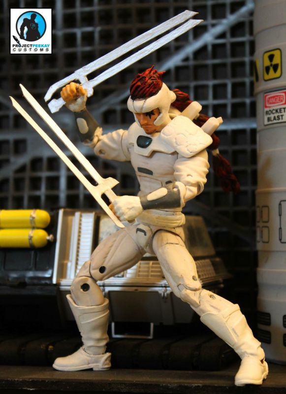 Shatterstar (Lewis Tan - Deadpool 2) (Deadpool) Custom Action Figure