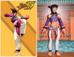 Juri Han (Street Fighter) Custom Action Figure