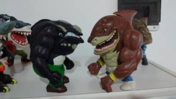 Franco (Street Whales) (Street Sharks) Custom Statue / Bust