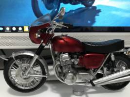 The Terminator T-800 CB750 with fairing (Terminator) Custom Diorama / Playset