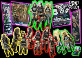 The Riott Squad (Wrestling) Custom Action Figure