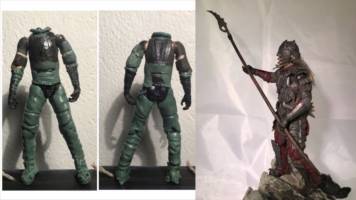 Pelennor fields orc warrior (Lord of the Rings) Custom Action Figure