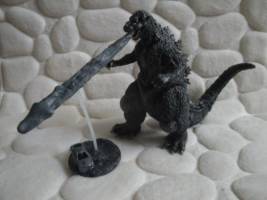 Godzilla 1954 with diorama (Godzilla) Custom Action Figure
