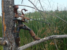 Aurra Sing (Star Wars) Custom Action Figure