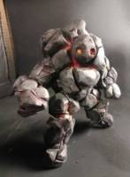 Lava Rock Golem (Original) Custom Action Figure