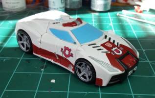 Combiner Wars Red Alert- Devastation deco (Transformers) Custom Action Figure