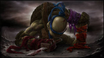 Leonardo the last turtle (Teenage Mutant Ninja Turtles) Custom Action Figure