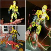 Prof. Zoom Reverse Flash (Flash) Custom Action Figure
