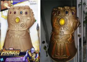 Infinity Gauntlet (Marvel) Custom Statue / Bust [The before and after]