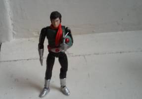 Unhelmeted Kamen Rider 1 (Kamen / Masked Riders) Custom Action Figure