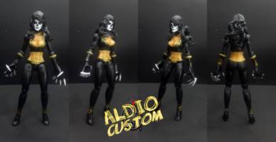 lady deathstryke (X-Men) Custom Action Figure