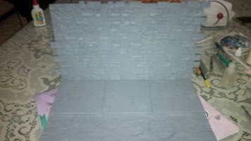 Comic Book Teenage Mutant Ninja Turtles (Teenage Mutant Ninja Turtles) Custom Diorama / Playset [primed]