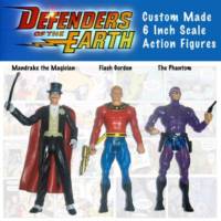 Flash Gordon (Flash Gordon) Custom Action Figure [Defenders of the Earth]