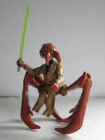Redleg - Arachnos Jedi (Star Wars) Custom Action Figure