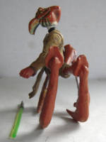 Redleg - Arachnos Jedi (Star Wars) Custom Action Figure [Left View]