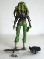 Major Scolopini  -Nautolan Rebel Trooper (Star Wars) Custom Action Figure [Rear View]