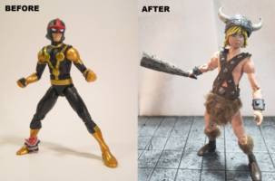 Bobby the Barbarian & Uni Dungeons & Dragons Cartoon (Dungeons and Dragons) Custom Action Figure