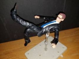 Gary "Eggsy" Unwin AKA Agent Galahad II (Kingsman) (Marvel Legends) Custom Action Figure