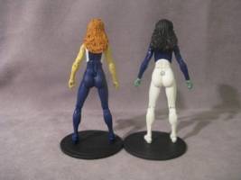 Starlight and Starbright (DC Infinite Heroes) Custom Action Figure
