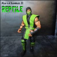 Player 2 Reptile (Mortal Kombat) Custom Action Figure