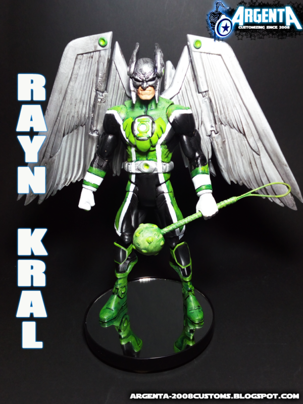 Rayn Kral Thanagarian Green Lantern (DC Universe) Custom Action Figure