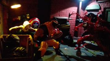 Back Alley Diorama - 1/12 scale [Marvel Legends/AY] (Marvel Legends) Custom Diorama / Playset