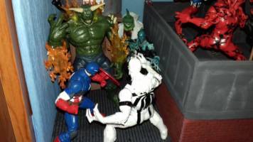 Rooftop Diorama 1/12 scale (Marvel Legends) (Marvel Legends) Custom Diorama / Playset