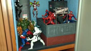 Rooftop Diorama 1/12 scale (Marvel Legends) (Marvel Legends) Custom Diorama / Playset