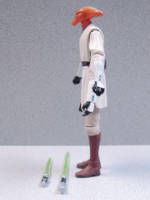 Phanto - Fire Kobok Jedi (Star Wars) Custom Action Figure [Left View]