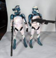 Wolfpack Clone Troopers (Star Wars) Custom Action Figure
