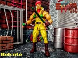 Rolento "Final Fight 1" (Final Fight) Custom Action Figure