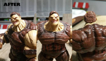juggernaut unmasked (Marvel Select) Custom Action Figure